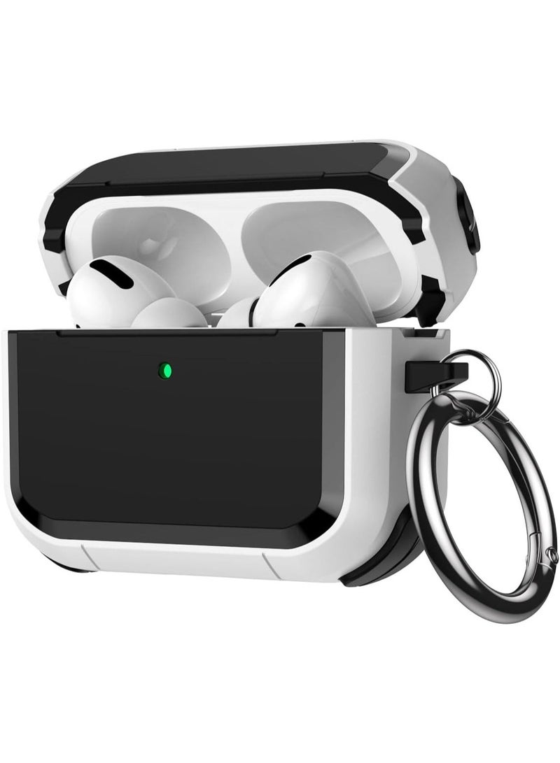 AirPods Pro 3 Shockproof Hard Case Cover black/white - Image 1